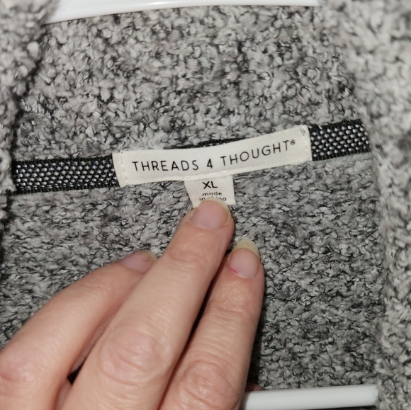 THREADS 4 THOUGHTS WOMANS CARDIGAN - Picture 2 of 4